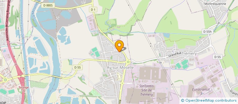 localisation de l'entreprise TIOMETZ  AY-SUR-MOSELLE