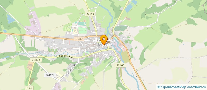 localisation de l'entreprise TIP TOP à BOURBONNE-LES-BAINS