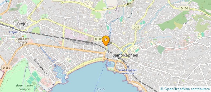 localisation de l'entreprise TIP TOP CONDUITE à FREJUS