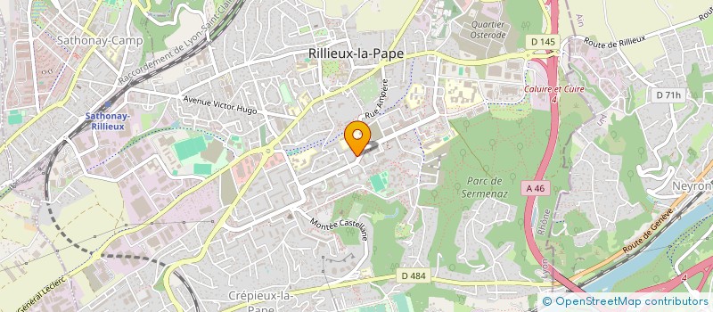 localisation de l'entreprise TIP TOP DISTRIBUTION  RILLIEUX-LA-PAPE