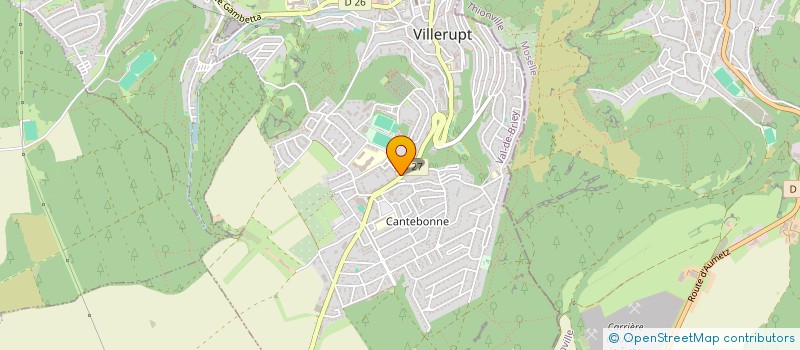 localisation de l'entreprise TIP TOP FLEURS  VILLERUPT