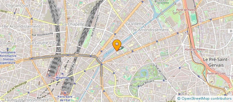 localisation de l'entreprise TIP TOP FRANCE  PARIS