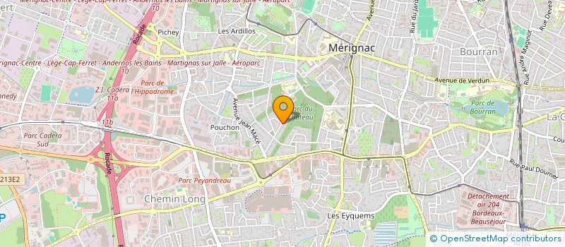 localisation de l'entreprise TIP TOP MESSAGES à MERIGNAC