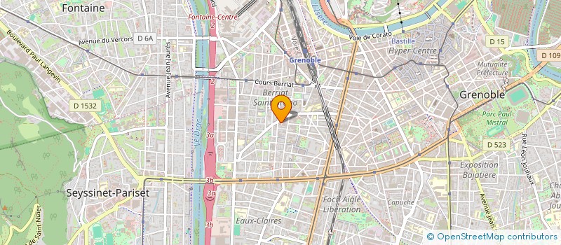 localisation de l'entreprise TIP TOYS à GRENOBLE