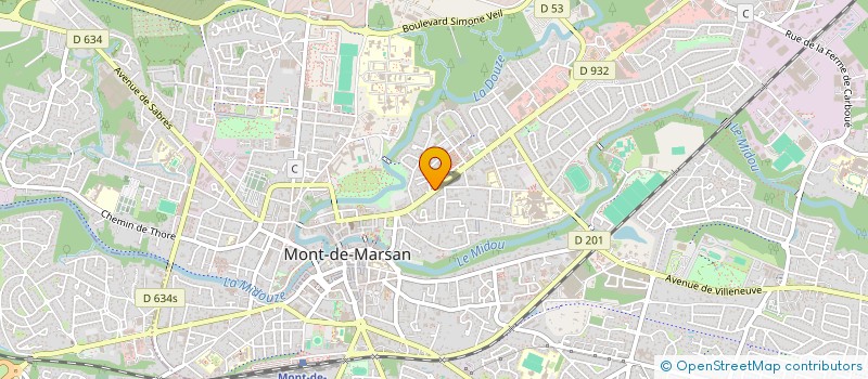 localisation de l'entreprise TIP4SERV  MONT-DE-MARSAN