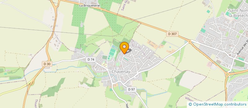 localisation de l'entreprise TIPA  CHAVENAY