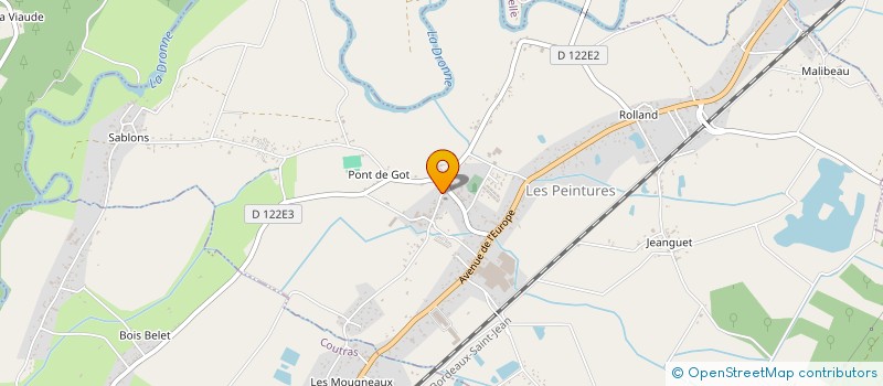 localisation de l'entreprise TIPAKE  LES PEINTURES