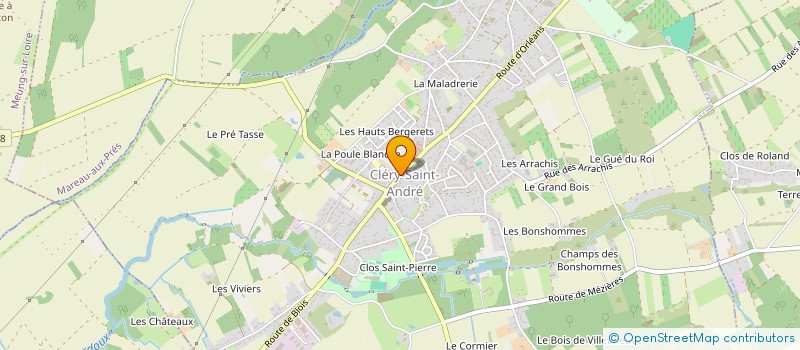 localisation de l'entreprise TIPARIX PHARMA CONSULTING à CLERY-SAINT-ANDRE