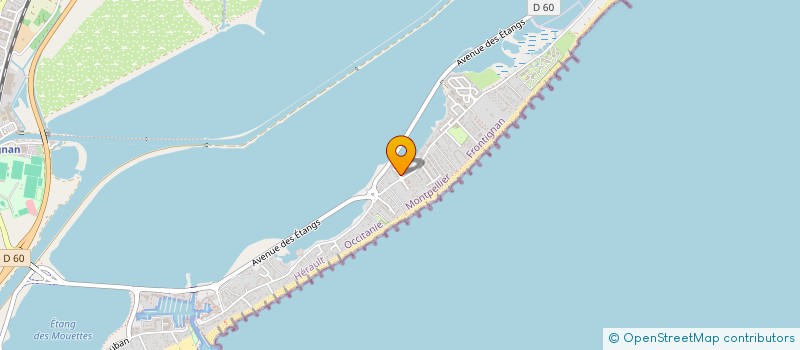 localisation de l'entreprise TIPAZA à FRONTIGNAN