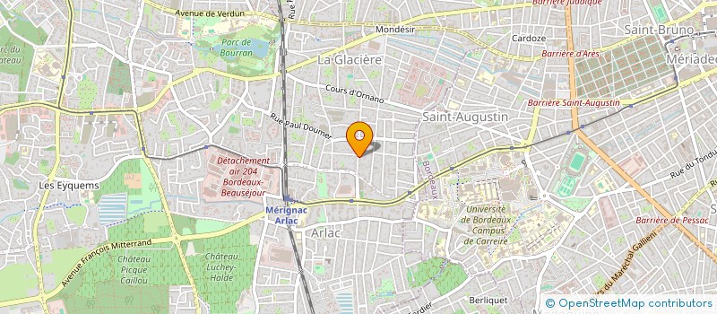 localisation de l'entreprise TIPCI  MERIGNAC