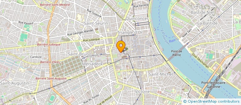 localisation de l'entreprise TIPHAINE à BORDEAUX