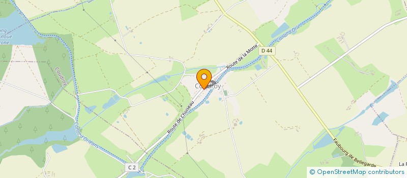 localisation de l'entreprise TIPHAINE DELAUZUN à COUDROY