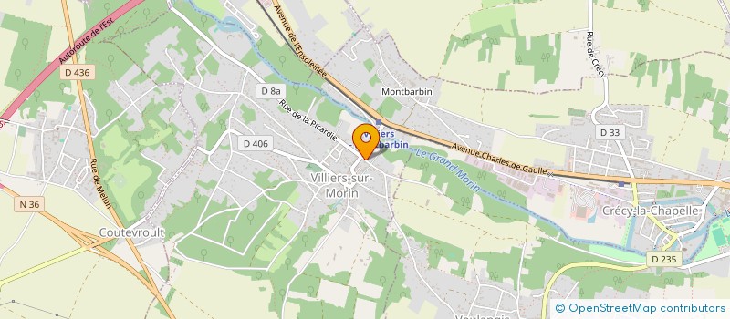 localisation de l'entreprise TIPHAINE PENNEC  VILLIERS-SUR-MORIN