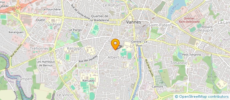 localisation de l'entreprise TIPHAINE RIDEAU SAILING à VANNES