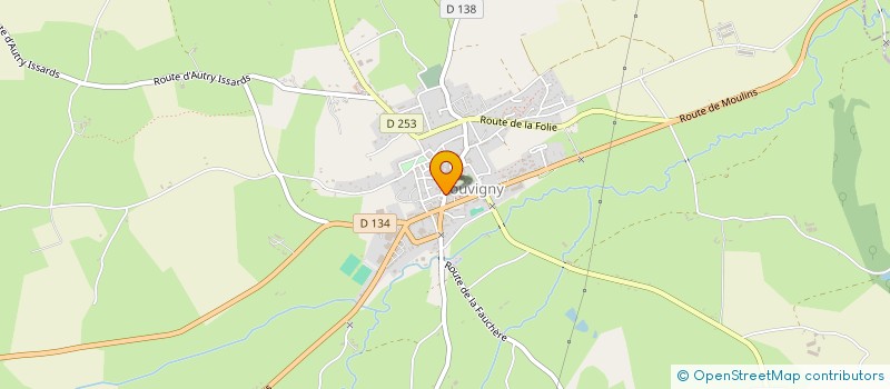 localisation de l'entreprise TIPHANIE ET JULIEN  SOUVIGNY