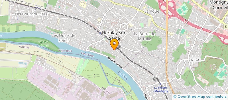 localisation de l'entreprise TIPHANIE INFLUENCE  HERBLAY-SUR-SEINE