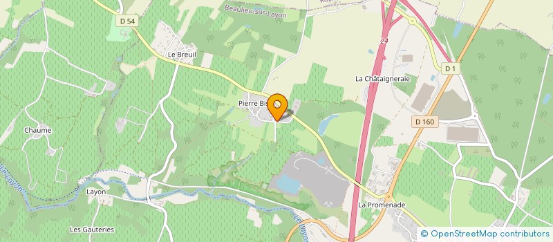 localisation de l'entreprise TIPHINTE  BEAULIEU-SUR-LAYON