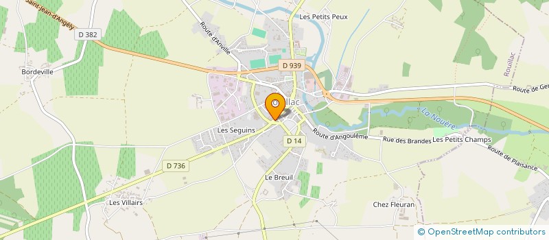 localisation de l'entreprise TIPHONNET SAS à ROUILLAC