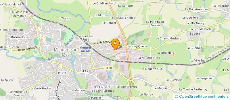 localisation de l'entreprise TIPHSEB  MONTFORT-SUR-MEU