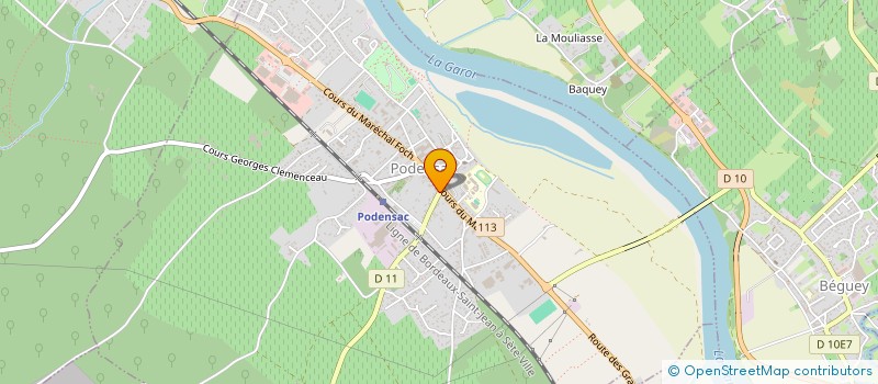 localisation de l'entreprise TIPI  PODENSAC