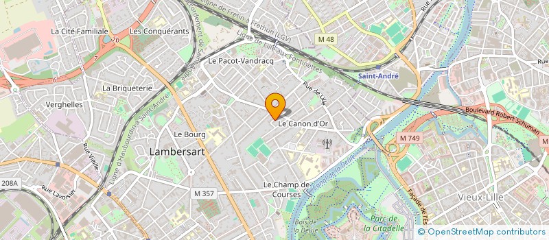 localisation de l'entreprise TIPICOOL à LAMBERSART