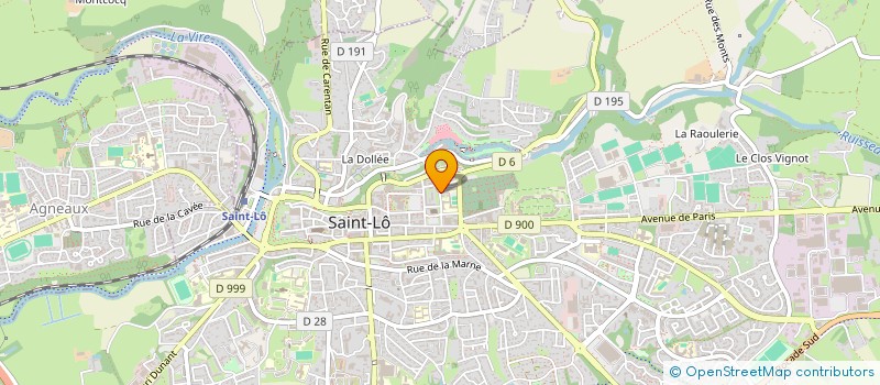 localisation de l'entreprise TIPIMMO  SAINT-LO