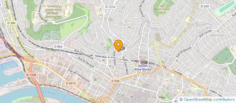 localisation de l'entreprise TIPINID  ROUEN