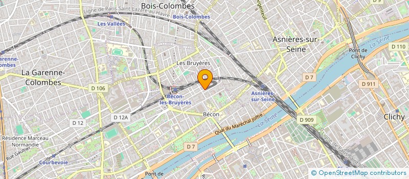 localisation de l'entreprise TIPIROOL à COURBEVOIE