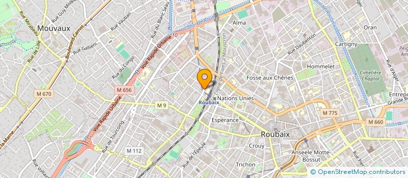 localisation de l'entreprise TIPO  ROUBAIX