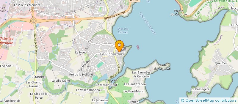 localisation de l'entreprise TIPOL  LA RICHARDAIS