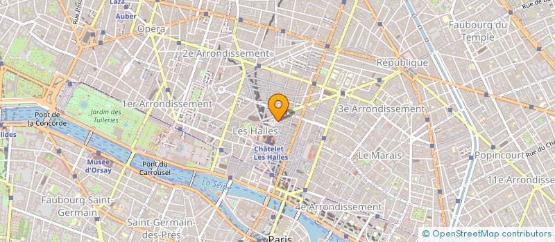 localisation de l'entreprise TIPOON'S à PARIS