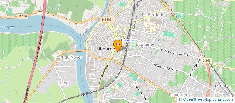 localisation de l'entreprise TIPOUN  LIBOURNE