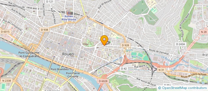 localisation de l'entreprise TIPOUN à ROUEN