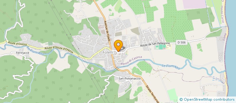 localisation de l'entreprise TIPPA  PENTA-DI-CASINCA