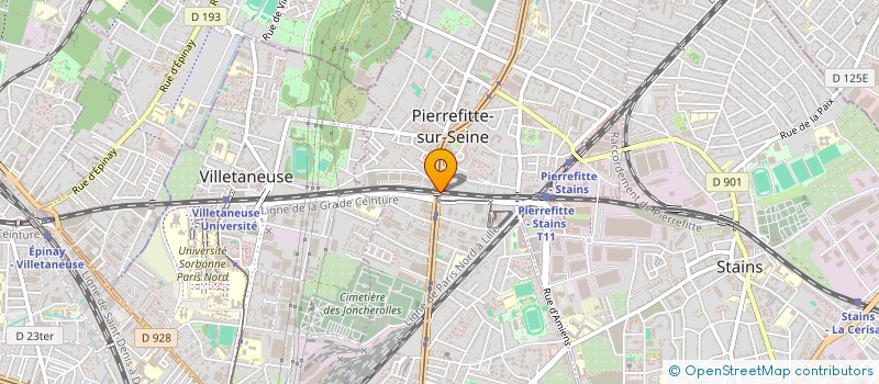 localisation de l'entreprise TIPPA AUTOS à PIERREFITTE-SUR-SEINE