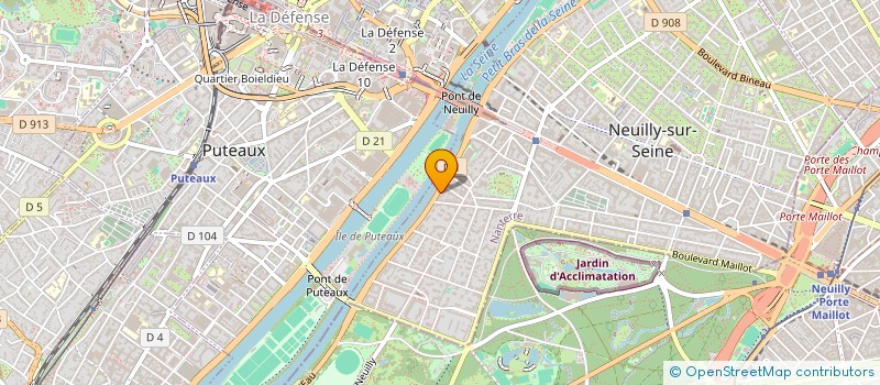 localisation de l'entreprise TIPPING POINT à NEUILLY-SUR-SEINE