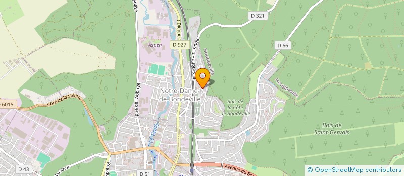 localisation de l'entreprise TIPR  NOTRE-DAME-DE-BONDEVILLE