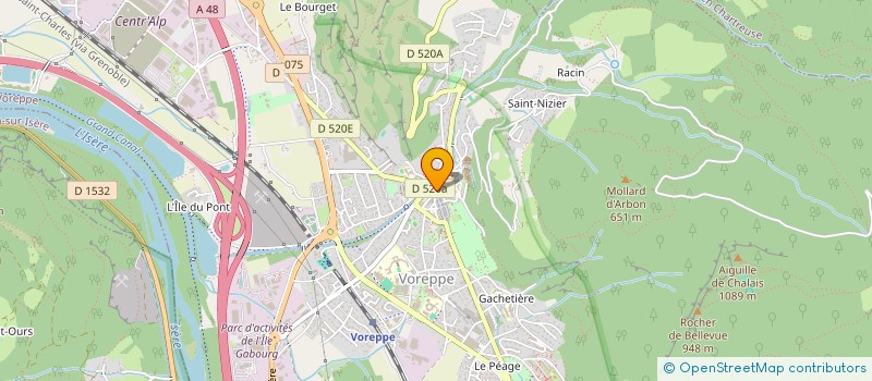 localisation de l'entreprise TIPS FINANCEMENT  VOREPPE