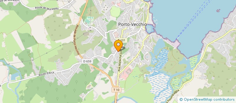 localisation de l'entreprise TIPSTERS-INVEST  PORTO VECCHIO