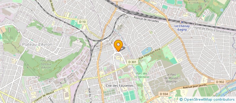 localisation de l'entreprise TIPTOP AUTO + à NEUILLY-SUR-MARNE
