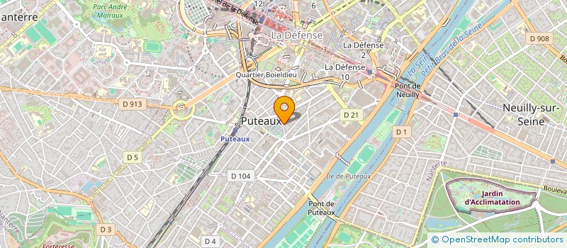 localisation de l'entreprise TIPWEB COMMUNICATION à PUTEAUX