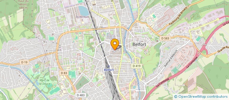 localisation de l'entreprise TIR 90  BELFORT