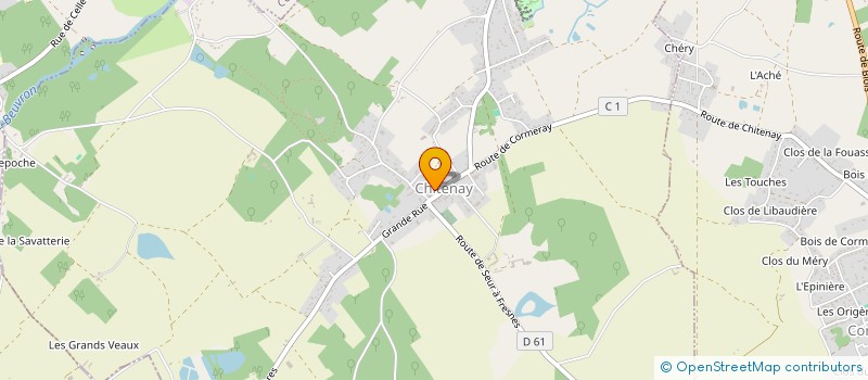 localisation de l'entreprise TIR A L'ARC CONTROIS  LE CONTROIS-EN-SOLOGNE