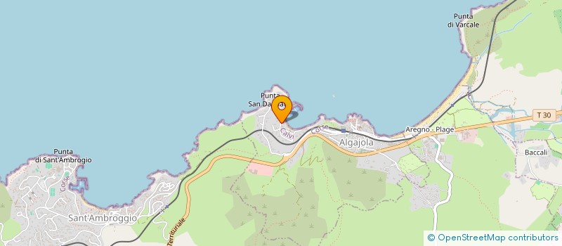 localisation de l'entreprise TIR AU VOL CLUB BALAGNE à L'ILE ROUSSE