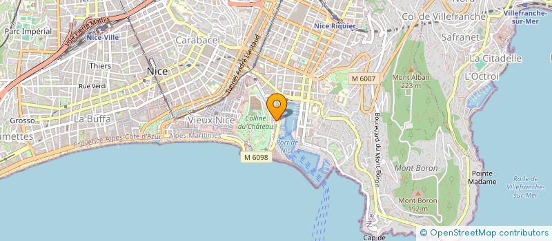 localisation de l'entreprise TIR CLUB DOUANES COTE D'AZUR à NICE