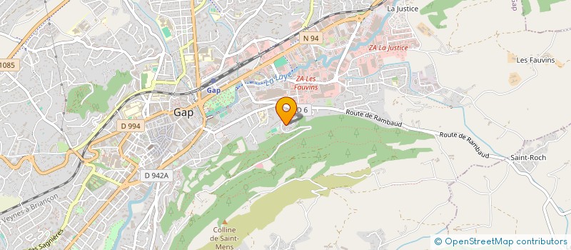 localisation de l'entreprise TIR CLUB GAPENCAIS à GAP