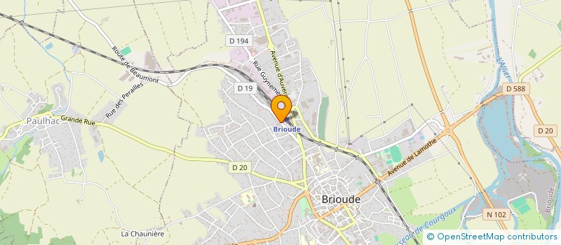 localisation de l'entreprise TIR SPORTIF BRIVADOIS à BRIOUDE