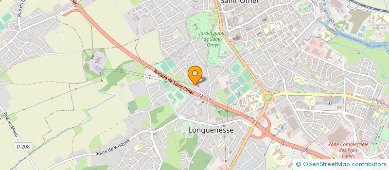 localisation de l'entreprise TIR SPORTIF DE LONGUENESSE  LONGUENESSE