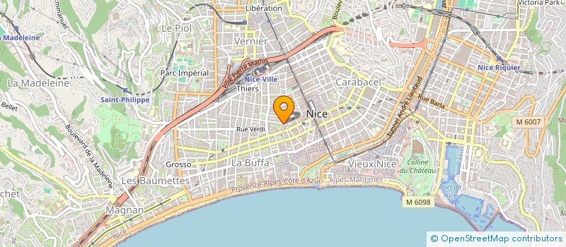 localisation de l'entreprise TIR VOL CLUB NICE ET COTE AZUR à NICE