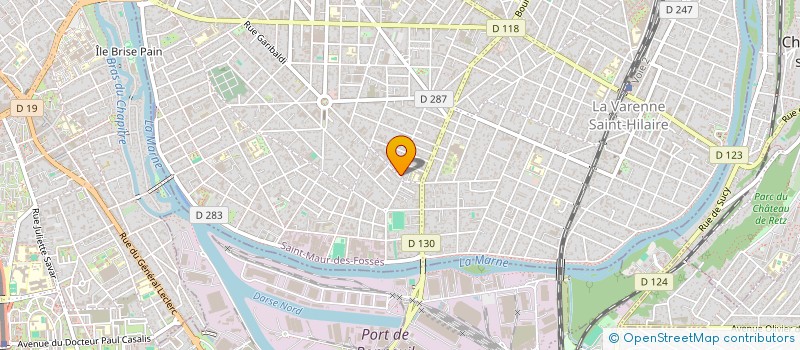 localisation de l'entreprise TIRA à SAINT-MAUR-DES-FOSSES